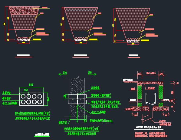 分享一个室外弱电管井大样图